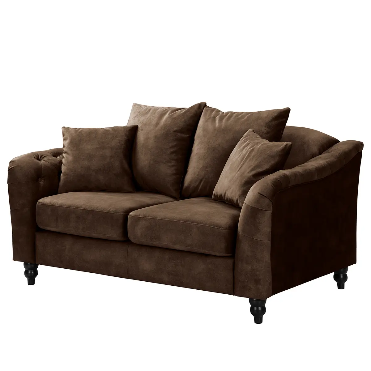 Sofa Lovis 2-Sitzer | Braun