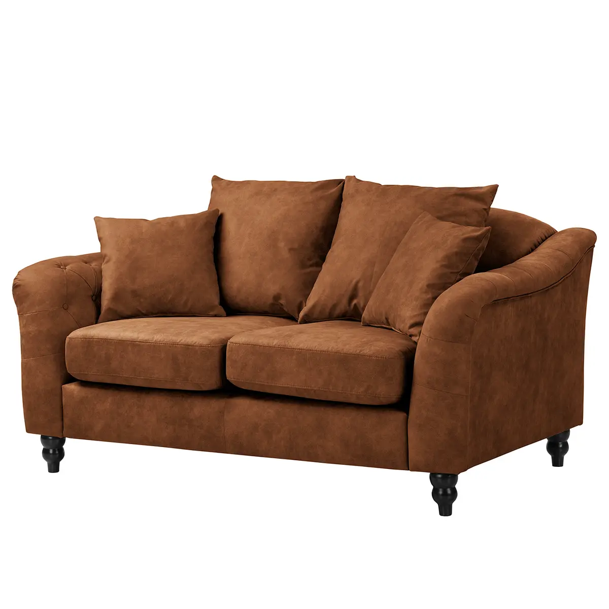 Sofa Lovis 2-Sitzer | Braun