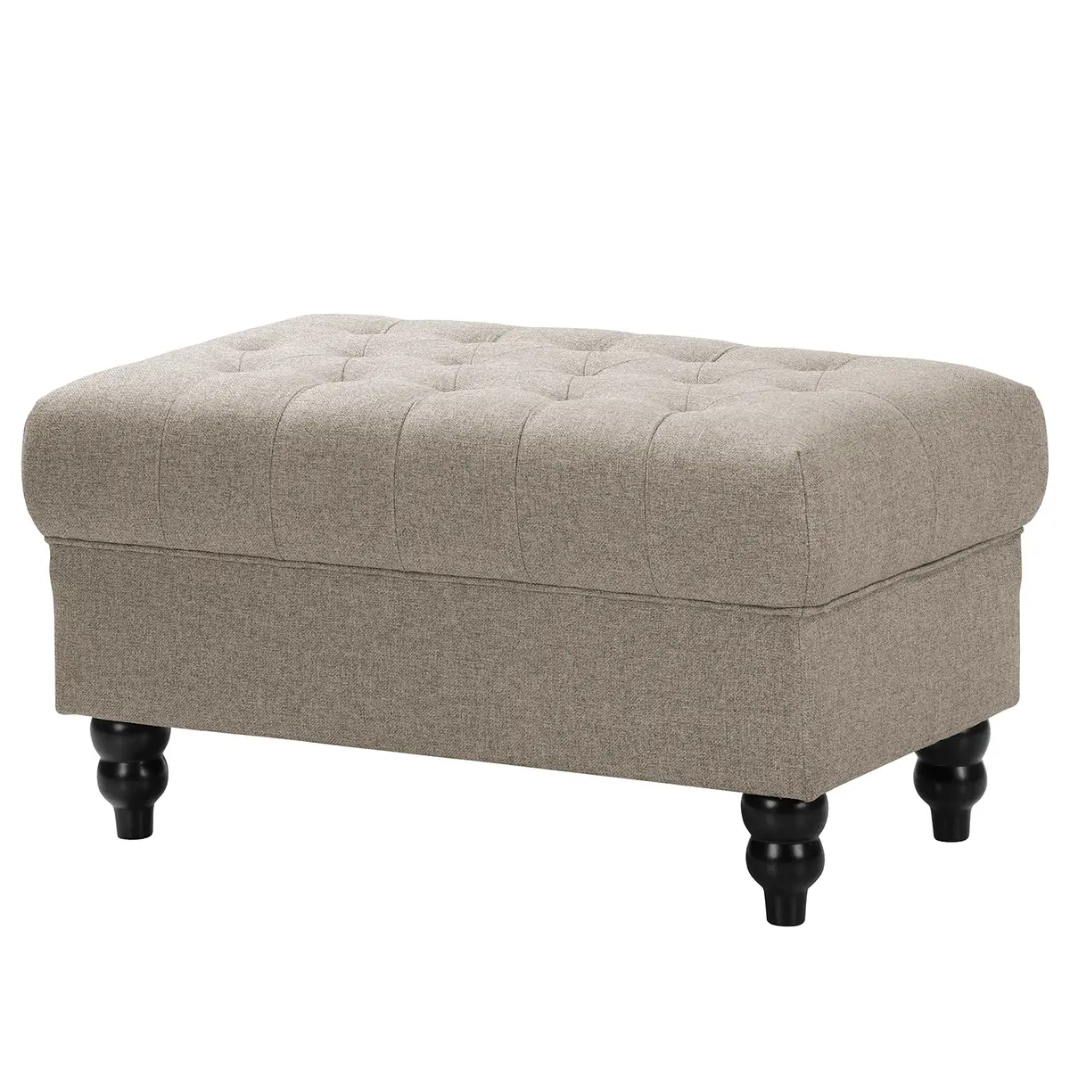 Polsterhocker Lovis | Braun