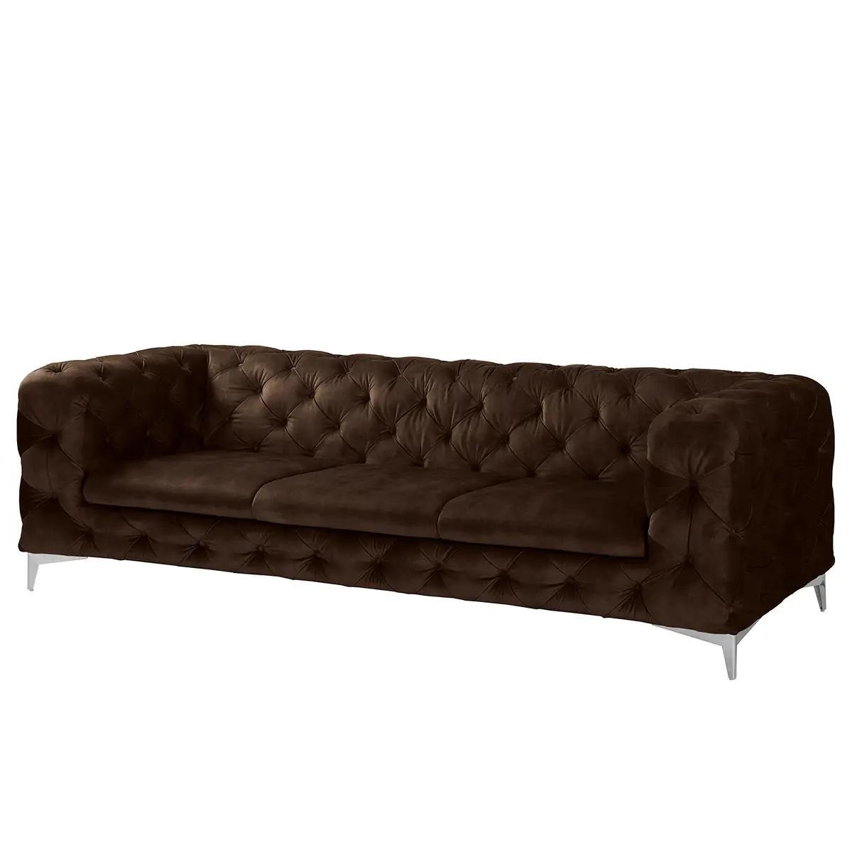 Sofa Merlin 3-Sitzer | Braun