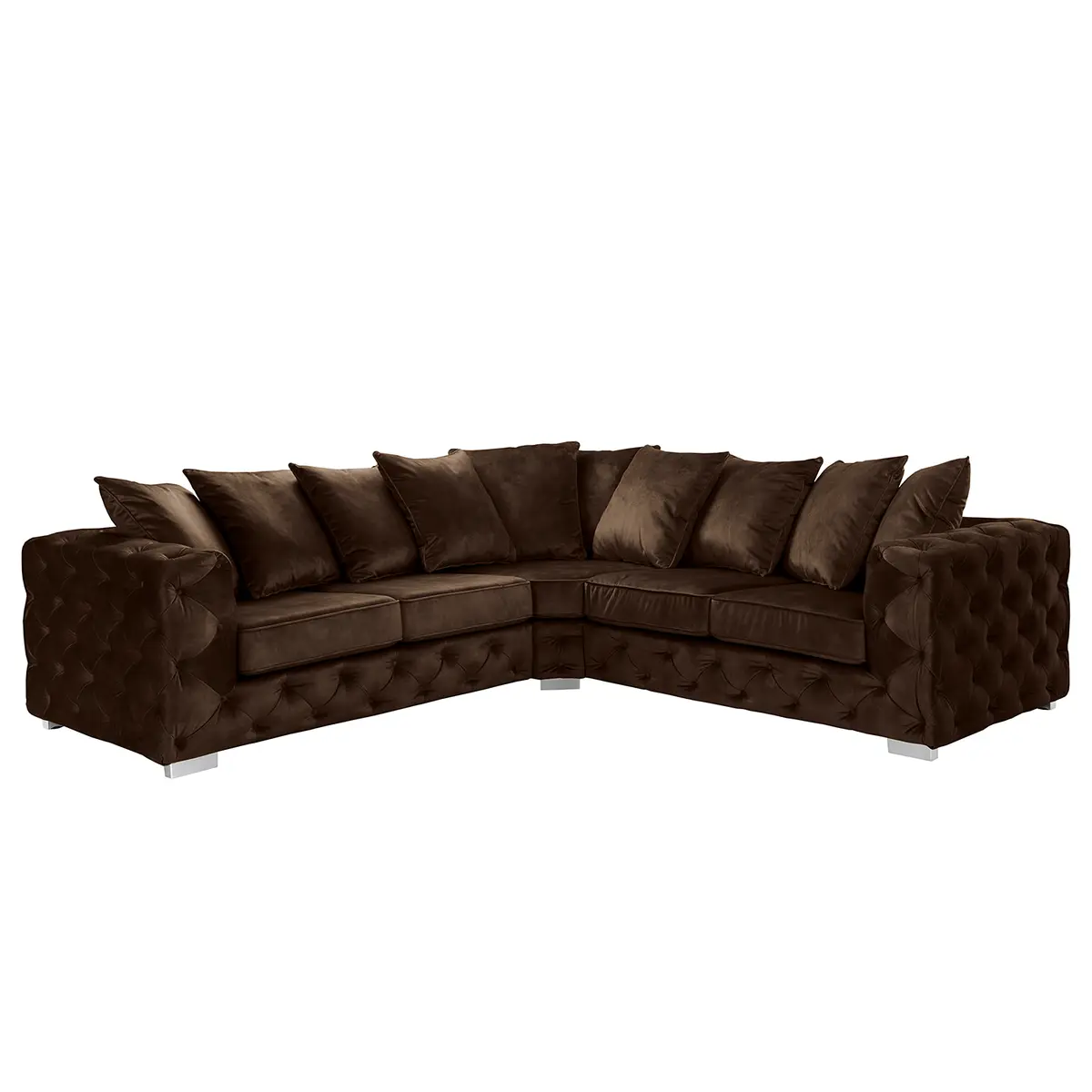 Ecksofa Grotta | Braun