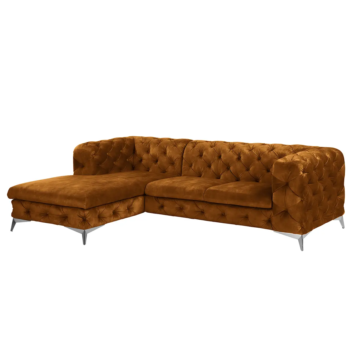 Ecksofa Merlin II | Braun