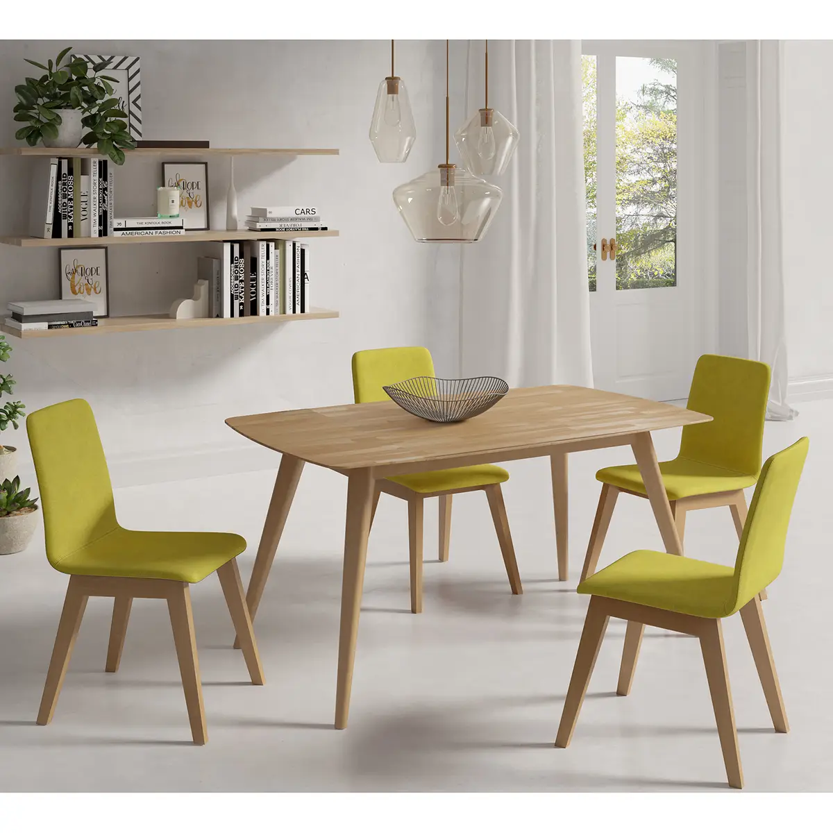 Essgruppe Nami 5-teilig | Braun
