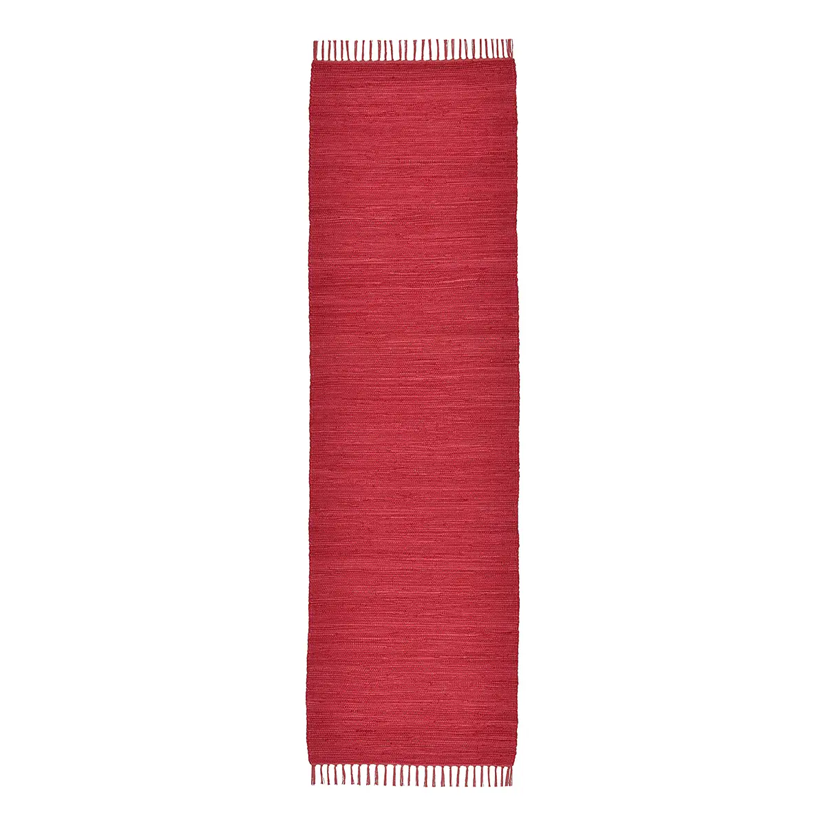 Läufer Happy Cotton 70 x 250cm Rot/Rot | Rot