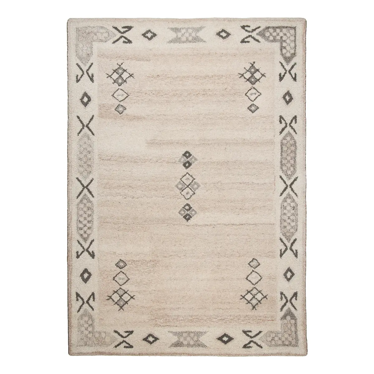 Wollteppich Royal Berber 018 Beige 190 x 290cm | Beige