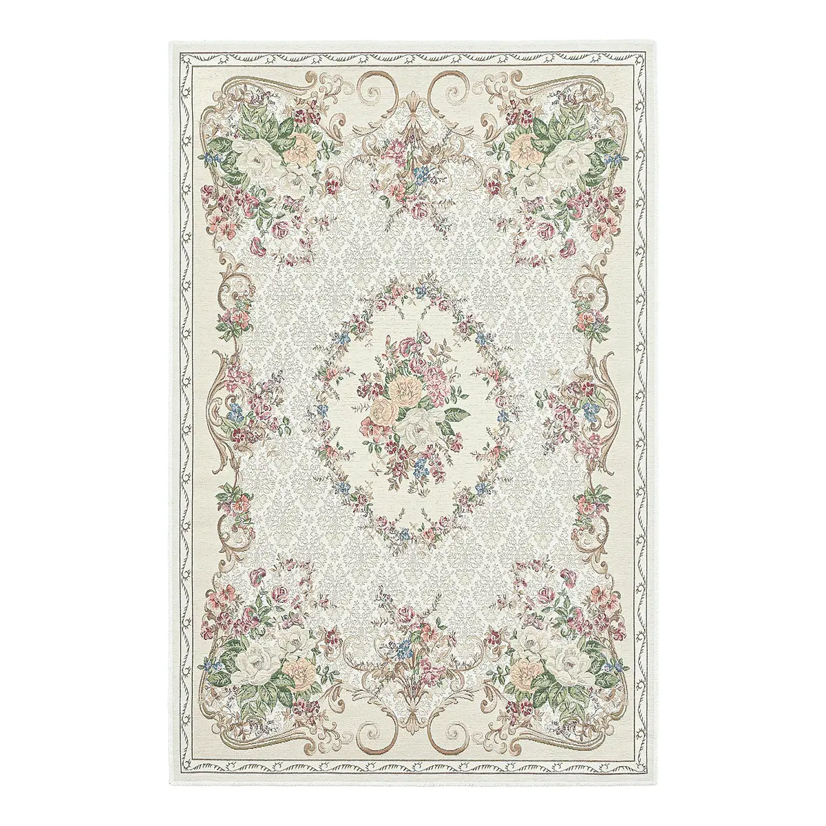 Kurzflorteppich Flomi Florence | Beige