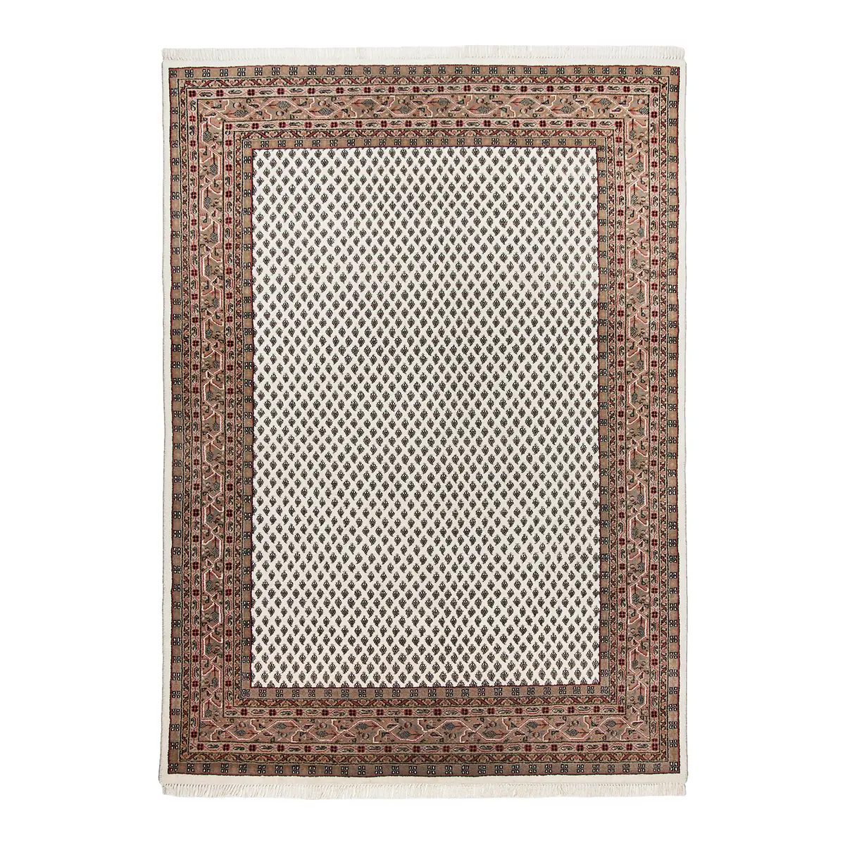 Wollteppich Chandi | Braun