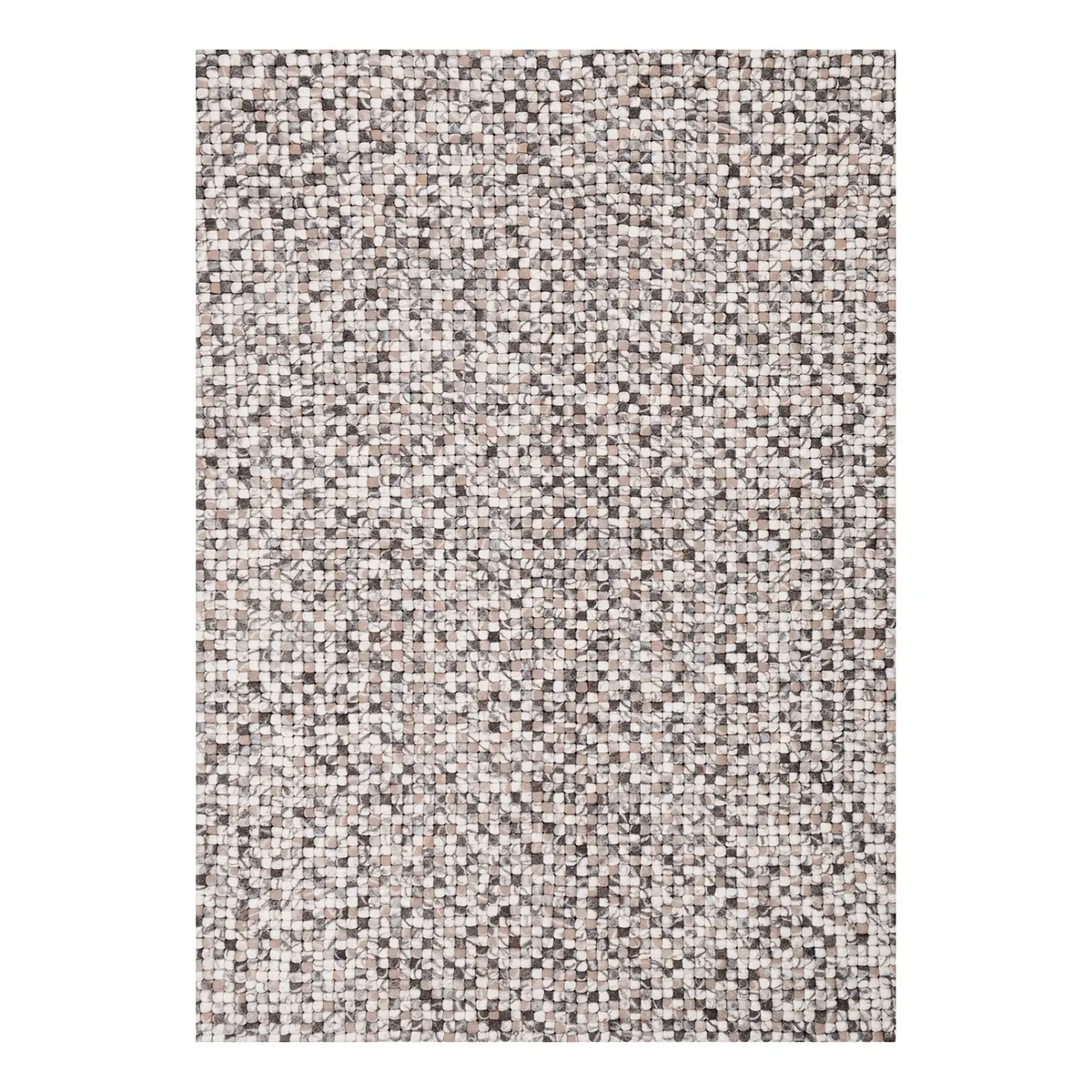 Wollteppich Felty 2.2 II Grau/Grau 70 x 140cm | Grau