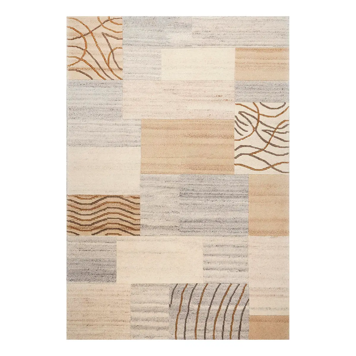 Wollteppich Royal Natur 4028 Grau | Grau