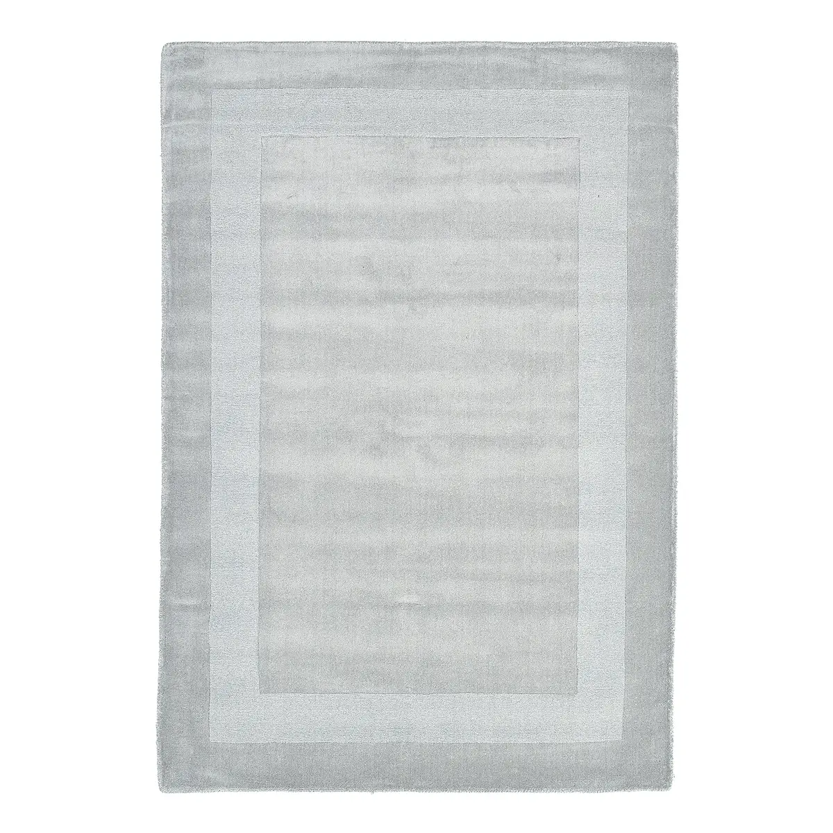 Wollteppich Usedom Grau/Grau 120 x 180cm Wolle | Grau