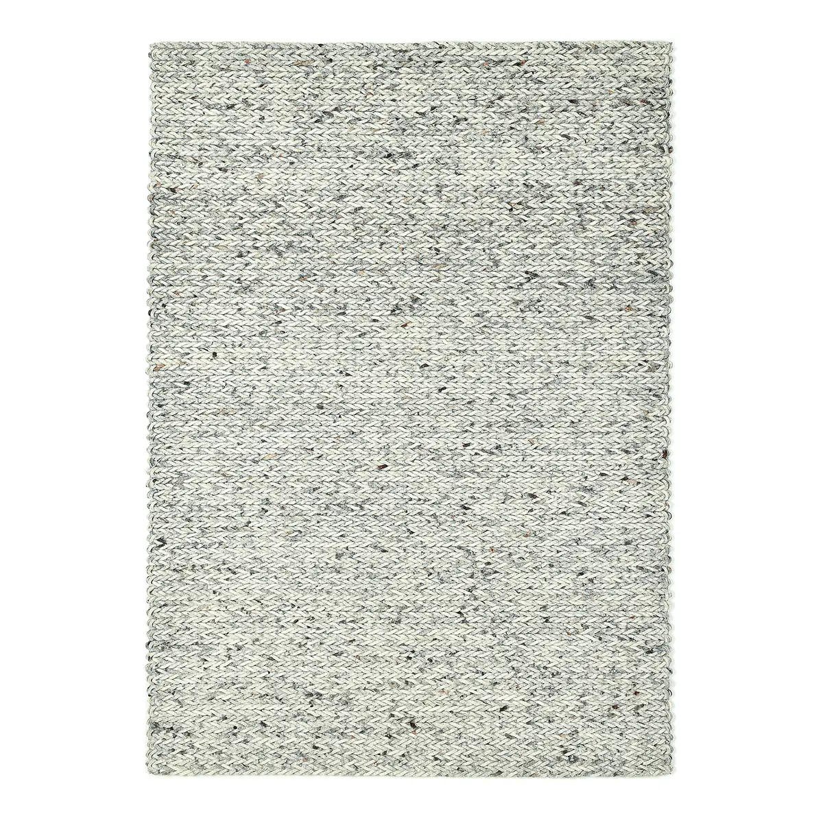 Wollteppich Arlberg Grau/Lichtgrau 140 x 200cm | Grau
