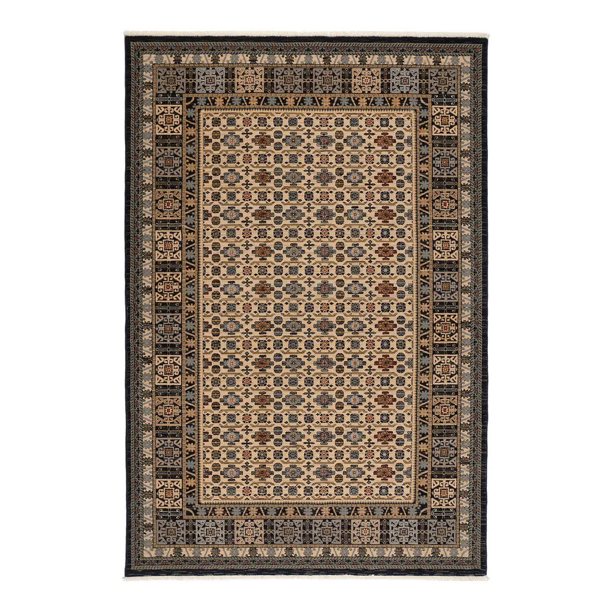 Wollteppich Saharna 6428 Multicolor | Mehrfarbig