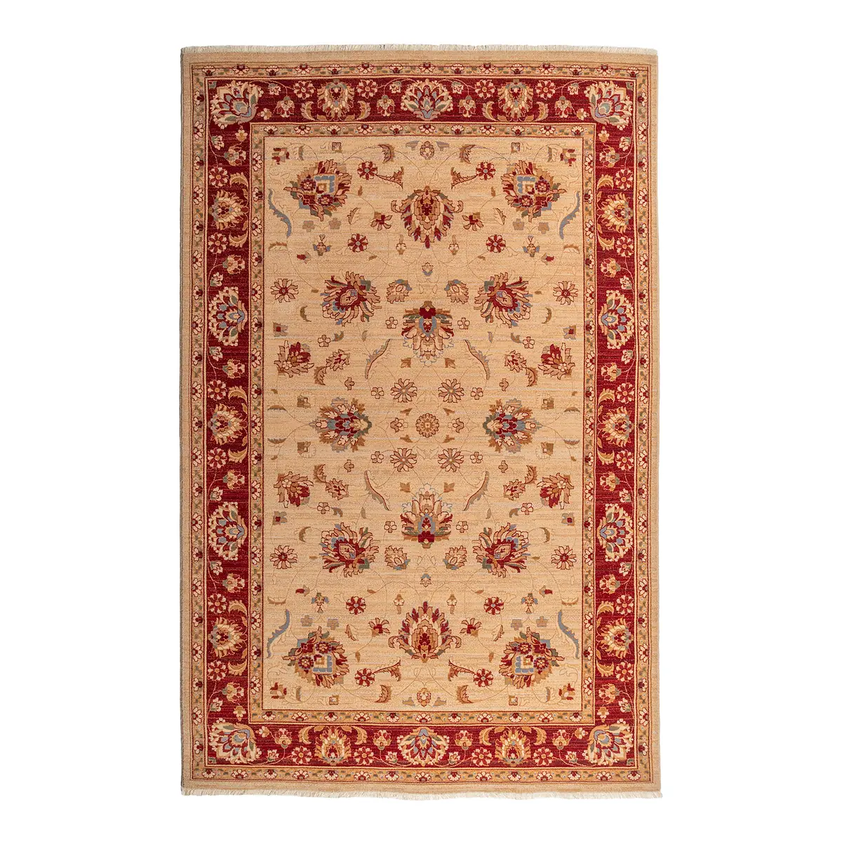 Wollteppich Saharna | Rot