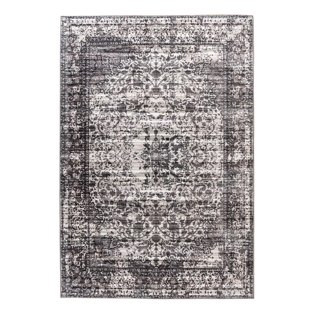 Kurzflorteppich Saphira 500 Grau 200 x 290cm | Grau