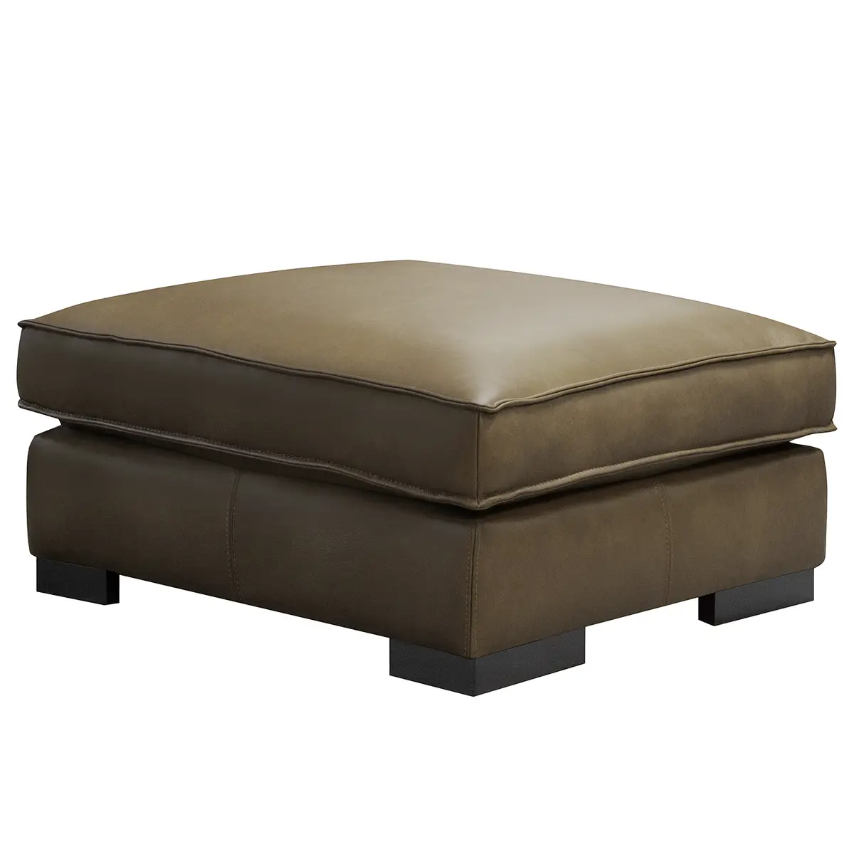 Polsterhocker Locana | Braun