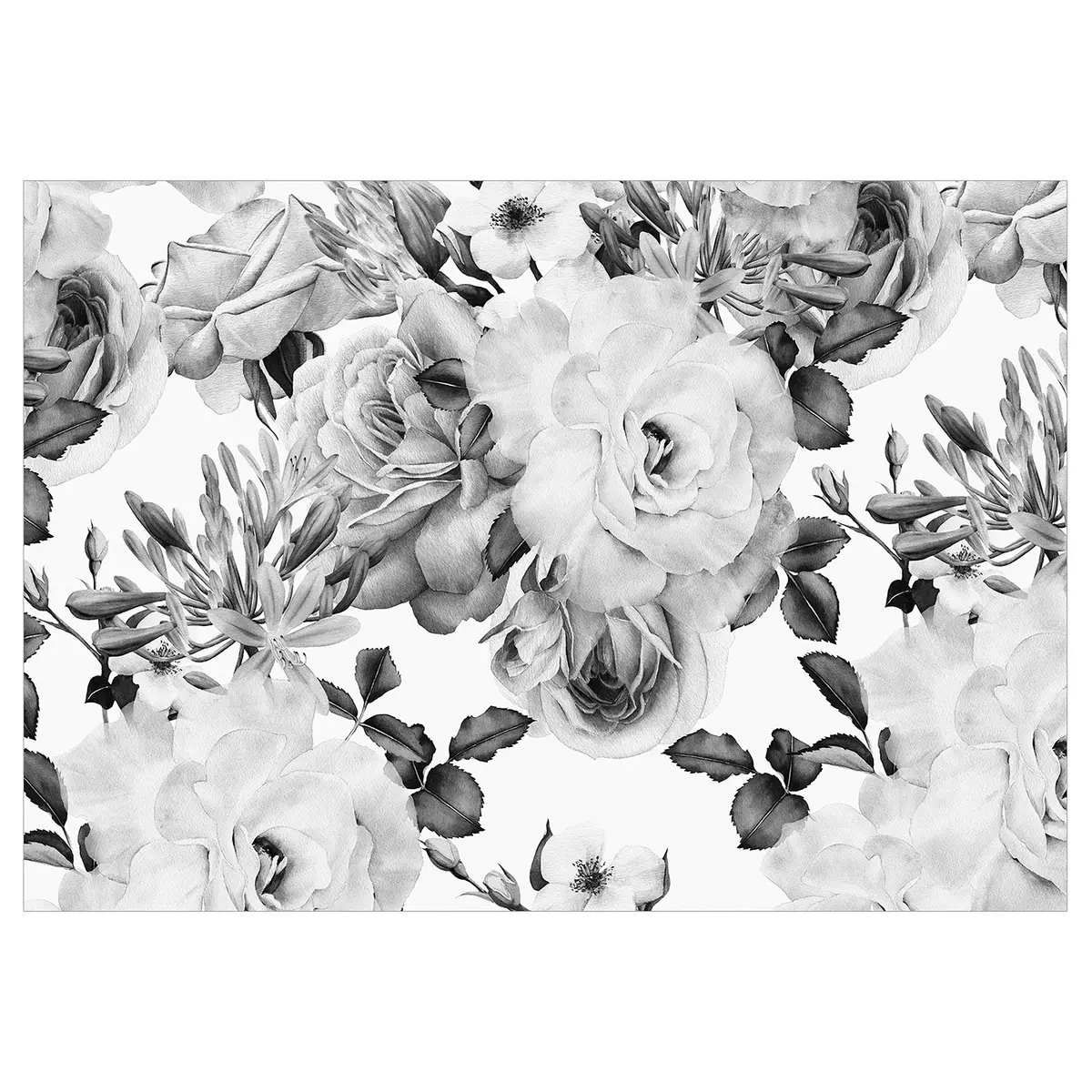 Vlies Fototapete Sentimental Garden | Mehrfarbig