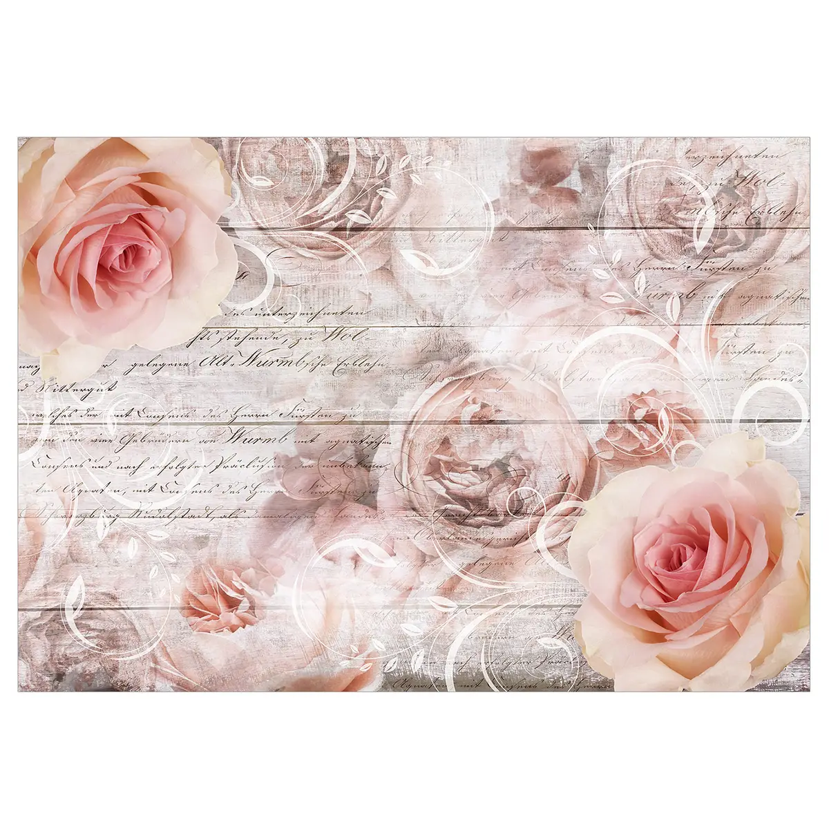 Vlies Fototapete Rose Work | Rosa