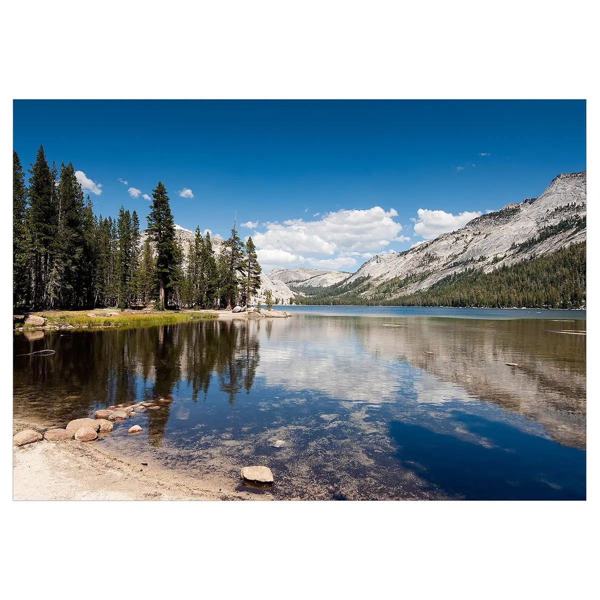 Vlies Fototapete Tenaya Lake | Blau