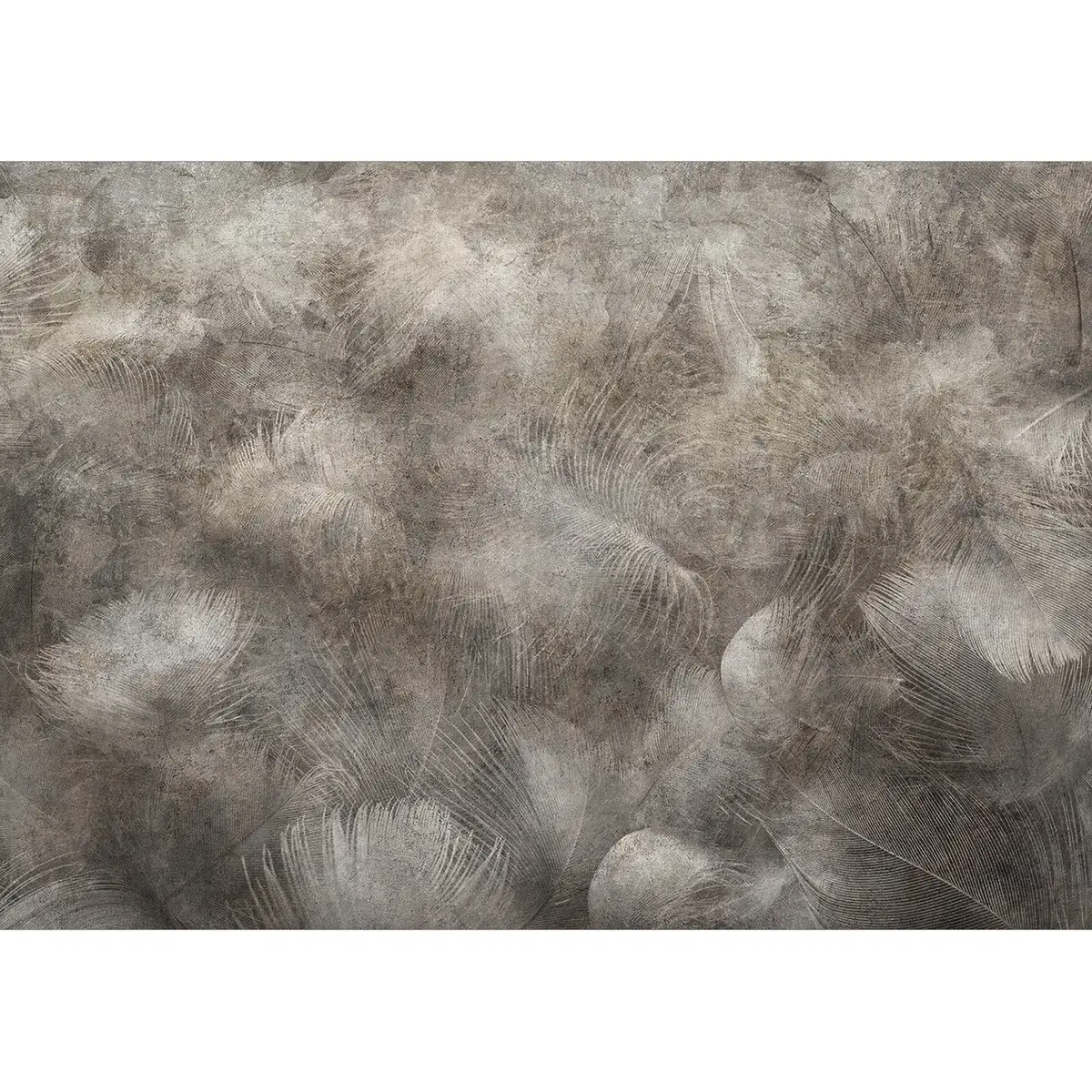 Vlies Fototapete Scattered by the Wind | Grau
