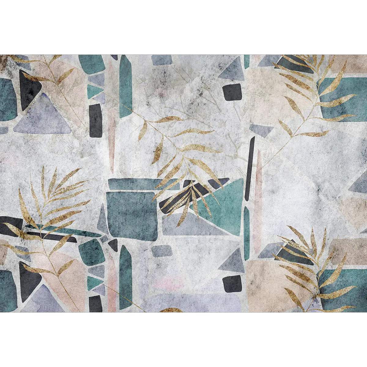 Vlies Fototapete Southern Mosaic | Grau