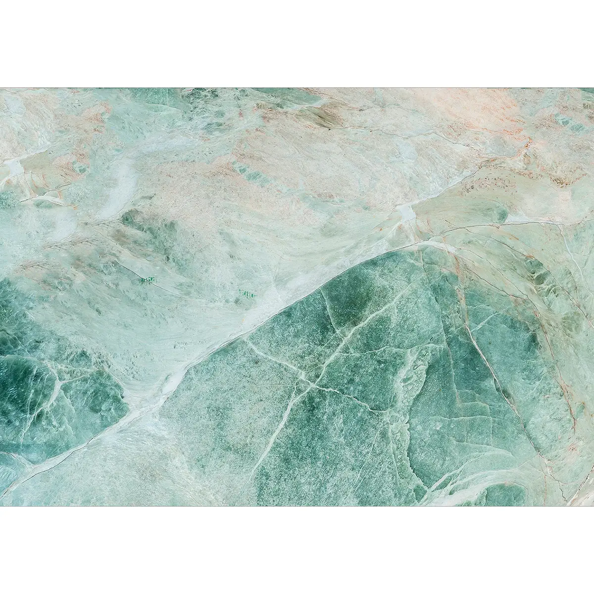 Vlies Fototapete Turquoise Marble | Türkis