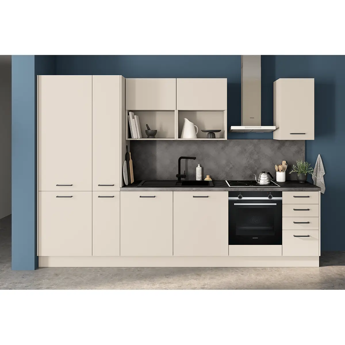 Küchenzeile B II | Beige