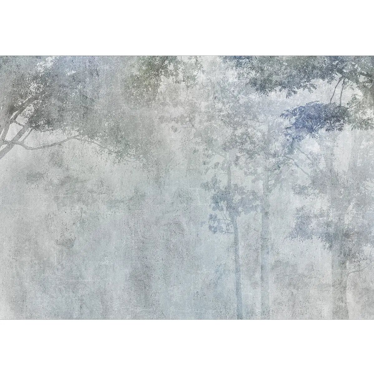 Fototapete Forest Reverb | Grau