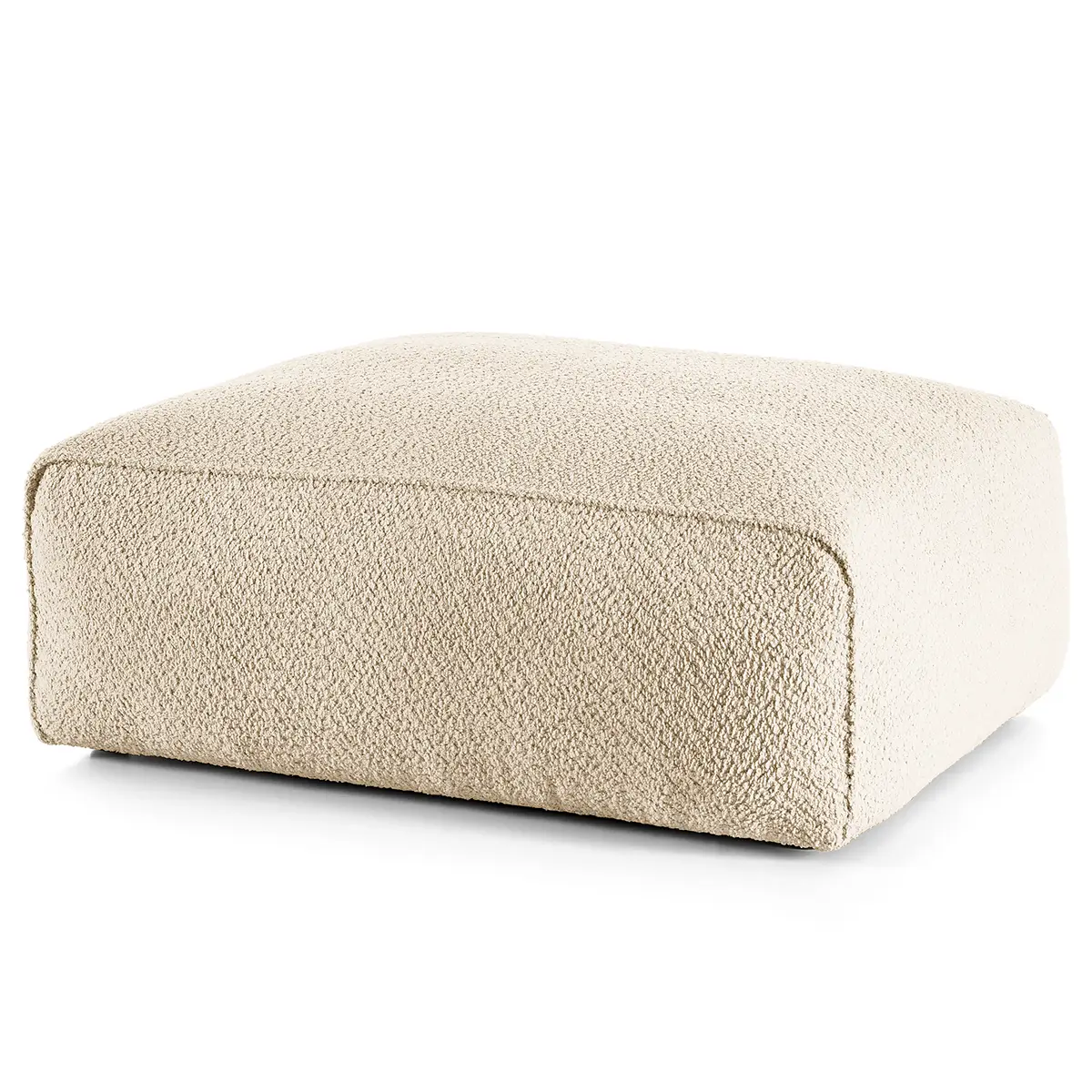 Polsterhocker Bony | Beige