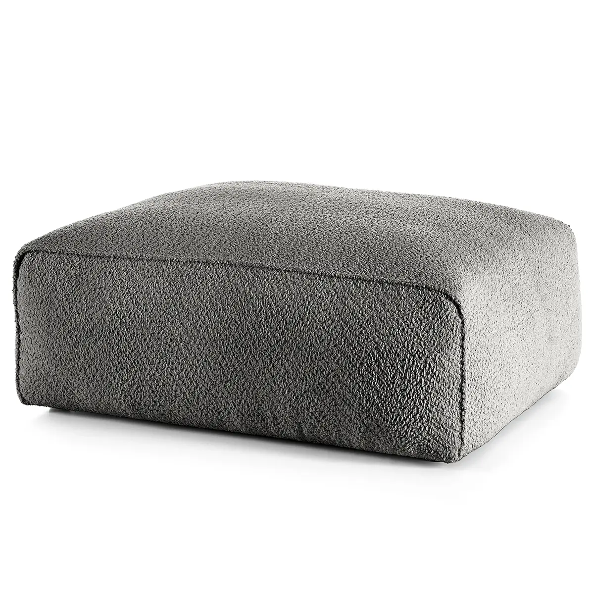 Polsterhocker Bony | Grau
