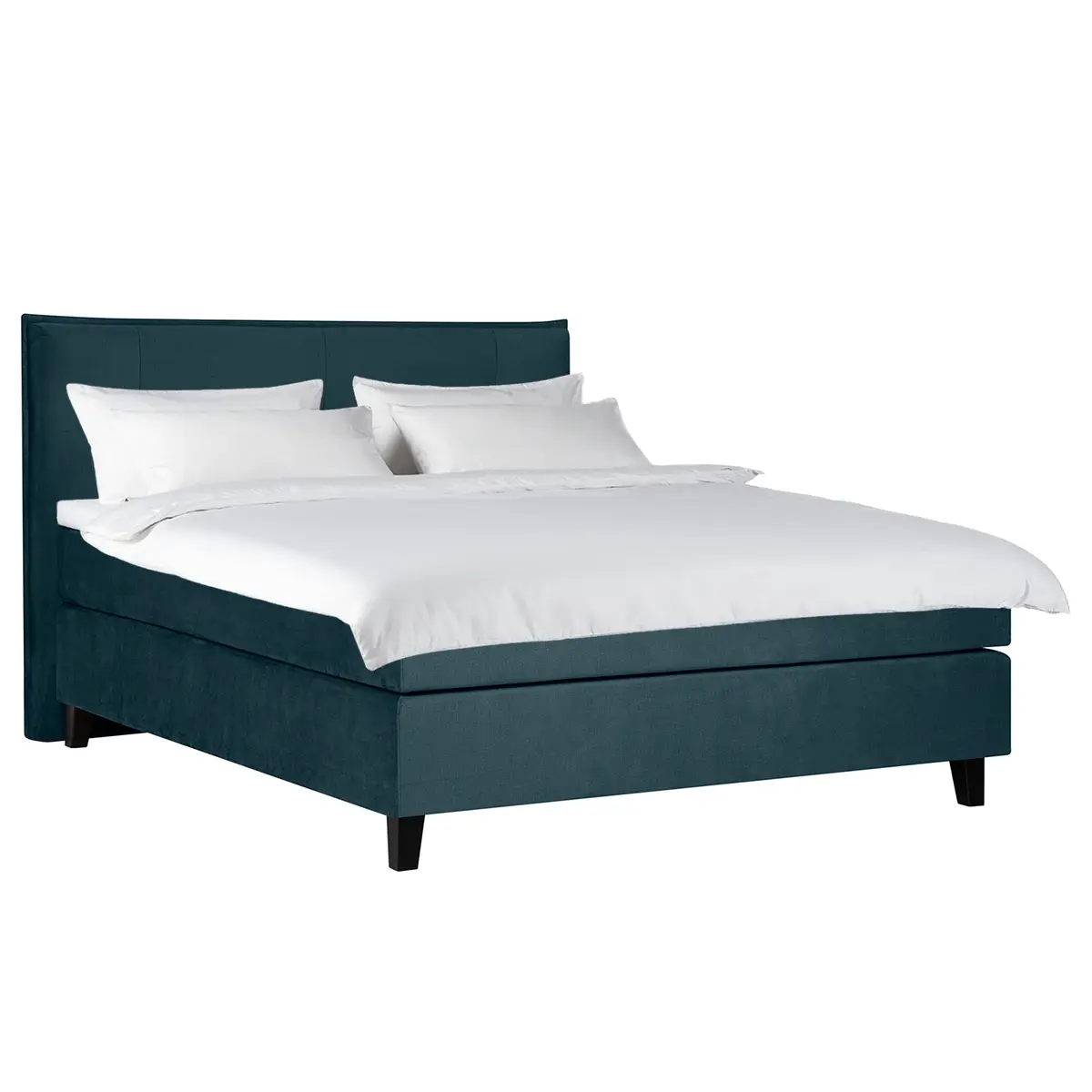 Boxspringbett Langfort | Blau