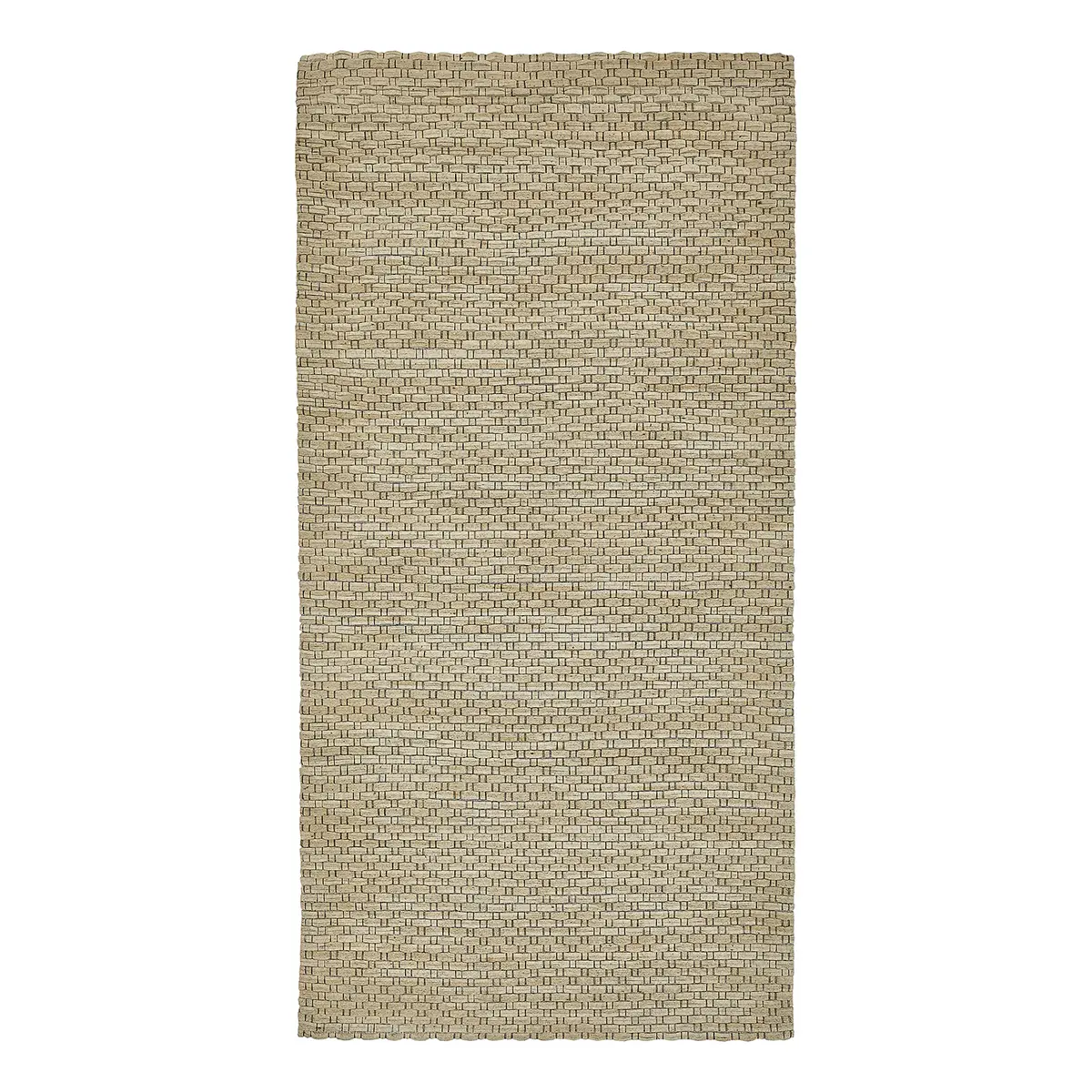 Filzteppich Nora Beige/Beige 70 x 140cm Wolle | Beige
