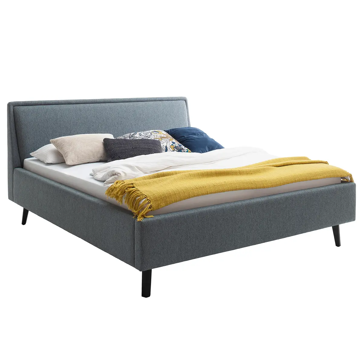 Polsterbett Frieda 160 x 200cm | Blau