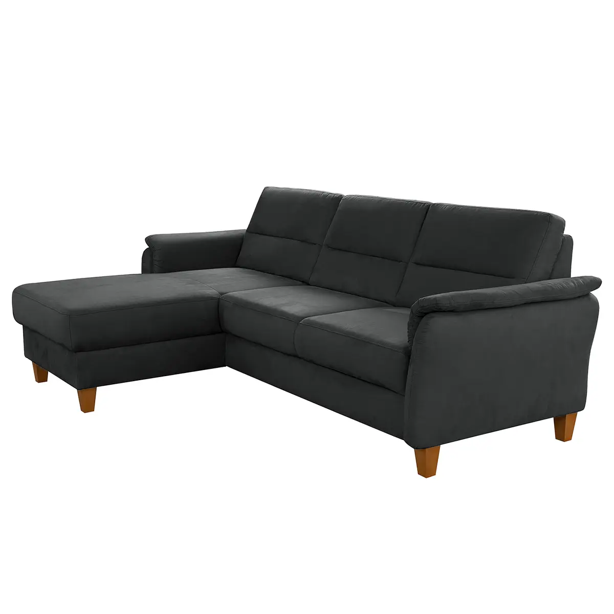 Ecksofa Corvus Grau Microfaser Alais | Grau