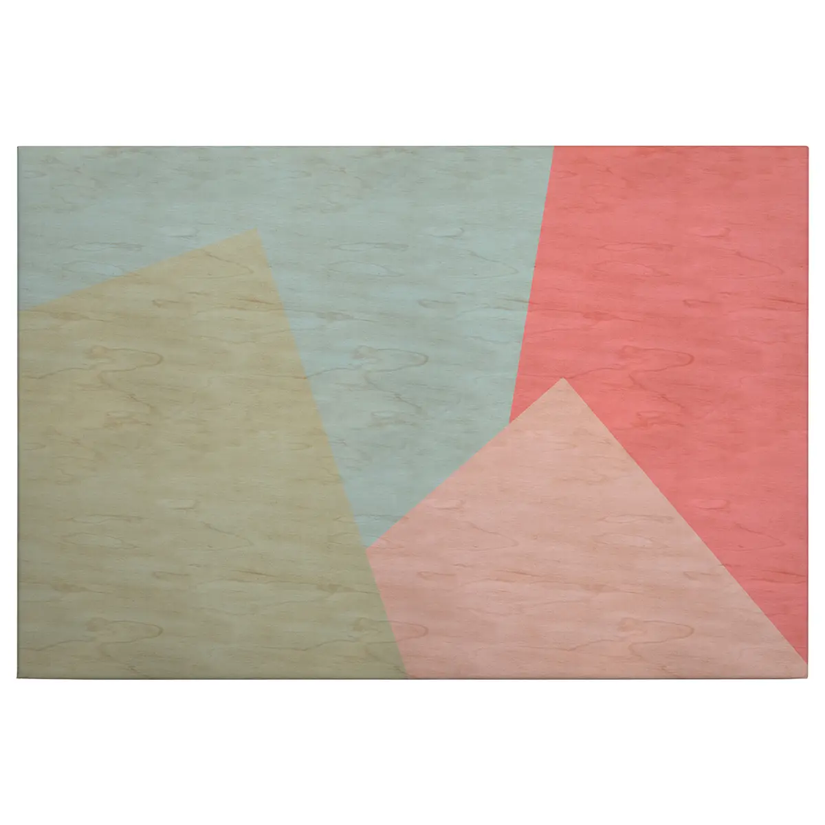 Leinwandbild Inlay | Mehrfarbig