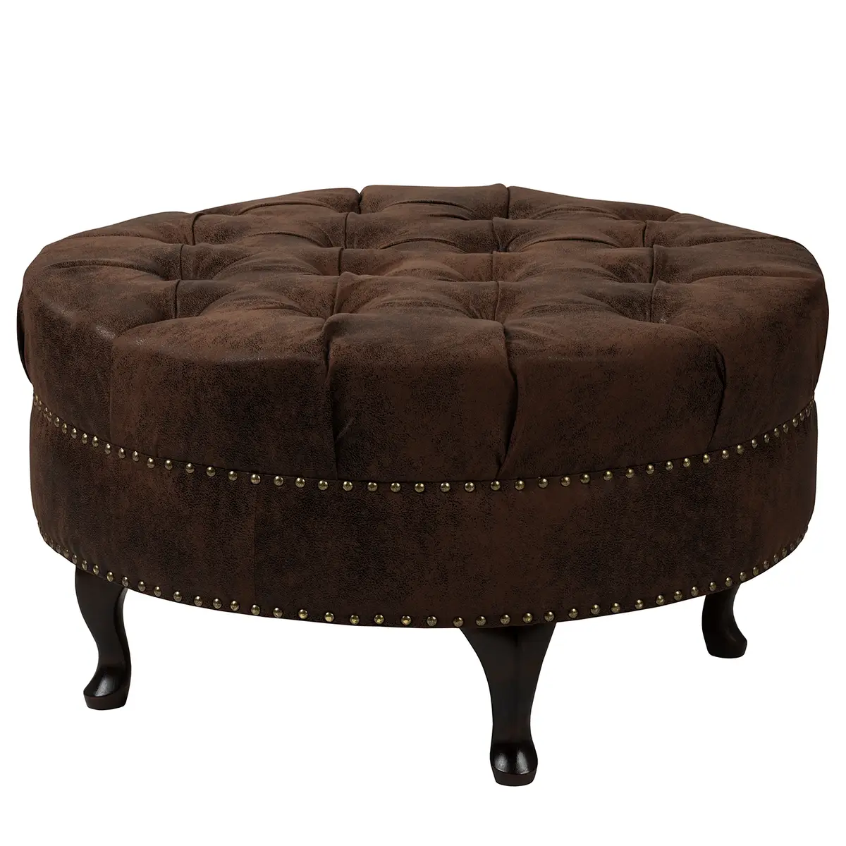 Polsterhocker Dale | Braun