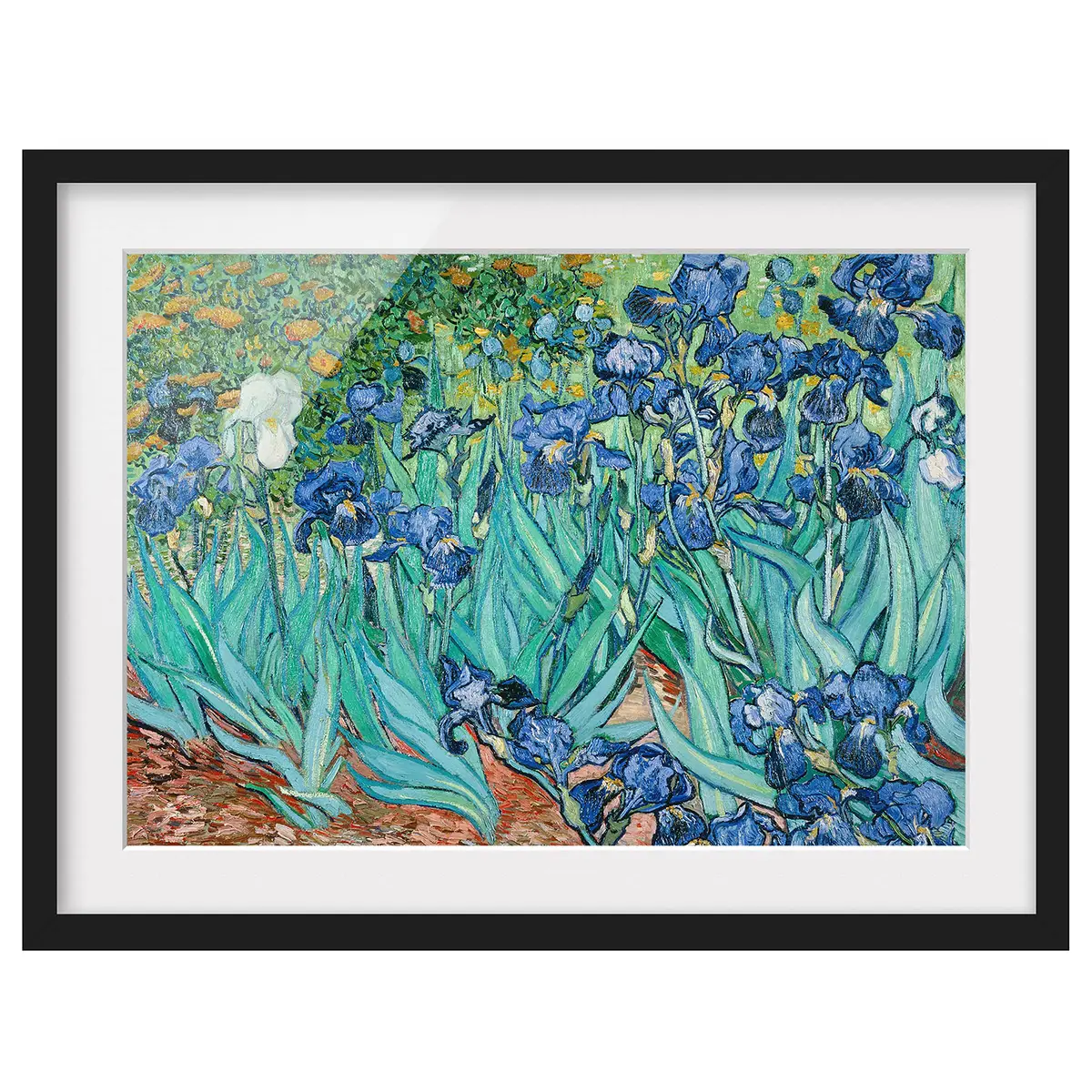 Vincent van Gogh Iris II Wandbild | Blau