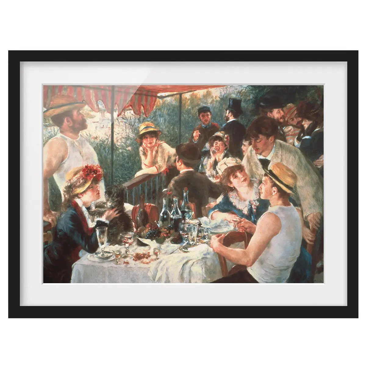 Bild Renoir Das Frühstück der Ruderer II | Mehrfarbig