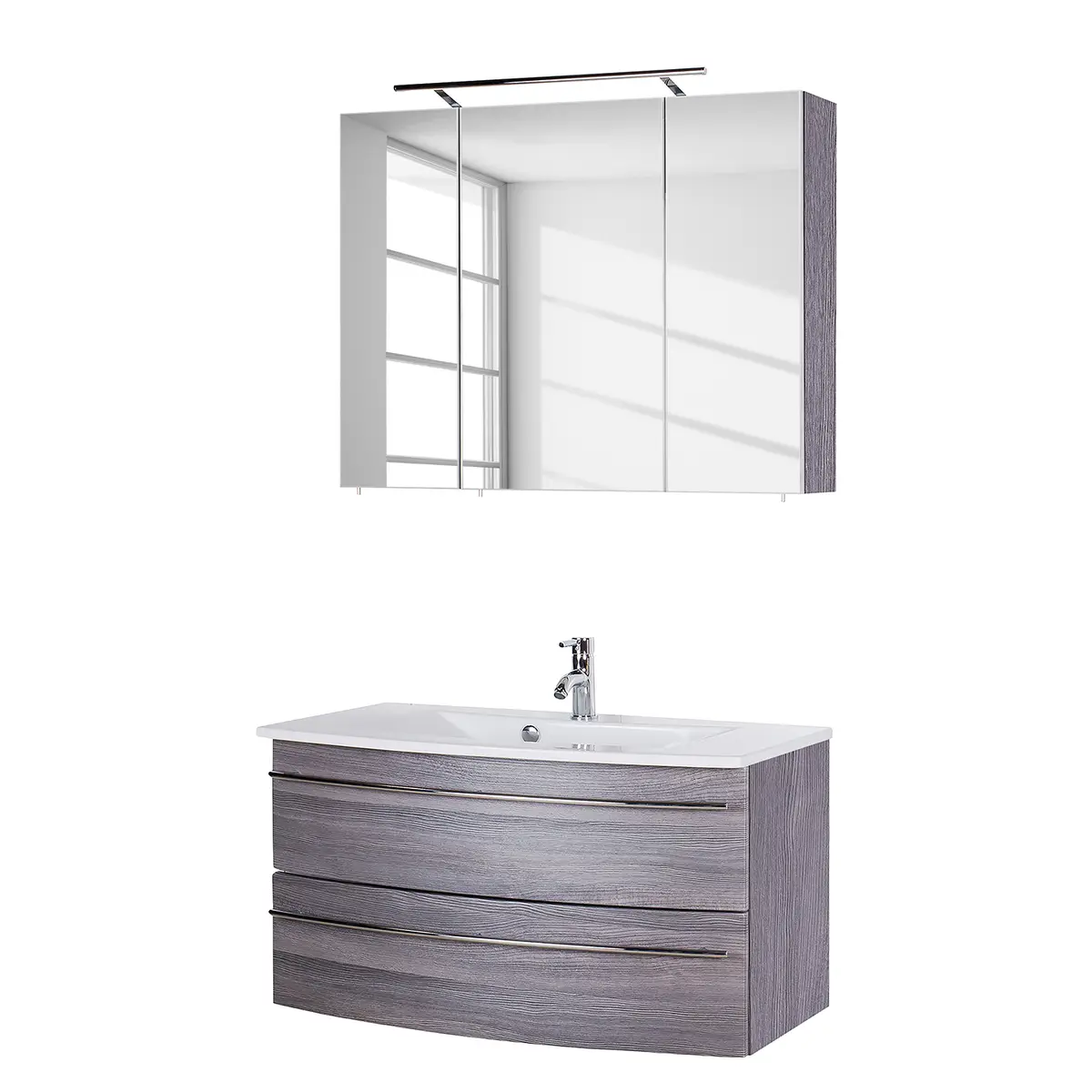 Badezimmerset 4040 IV 2-teilig | Grau