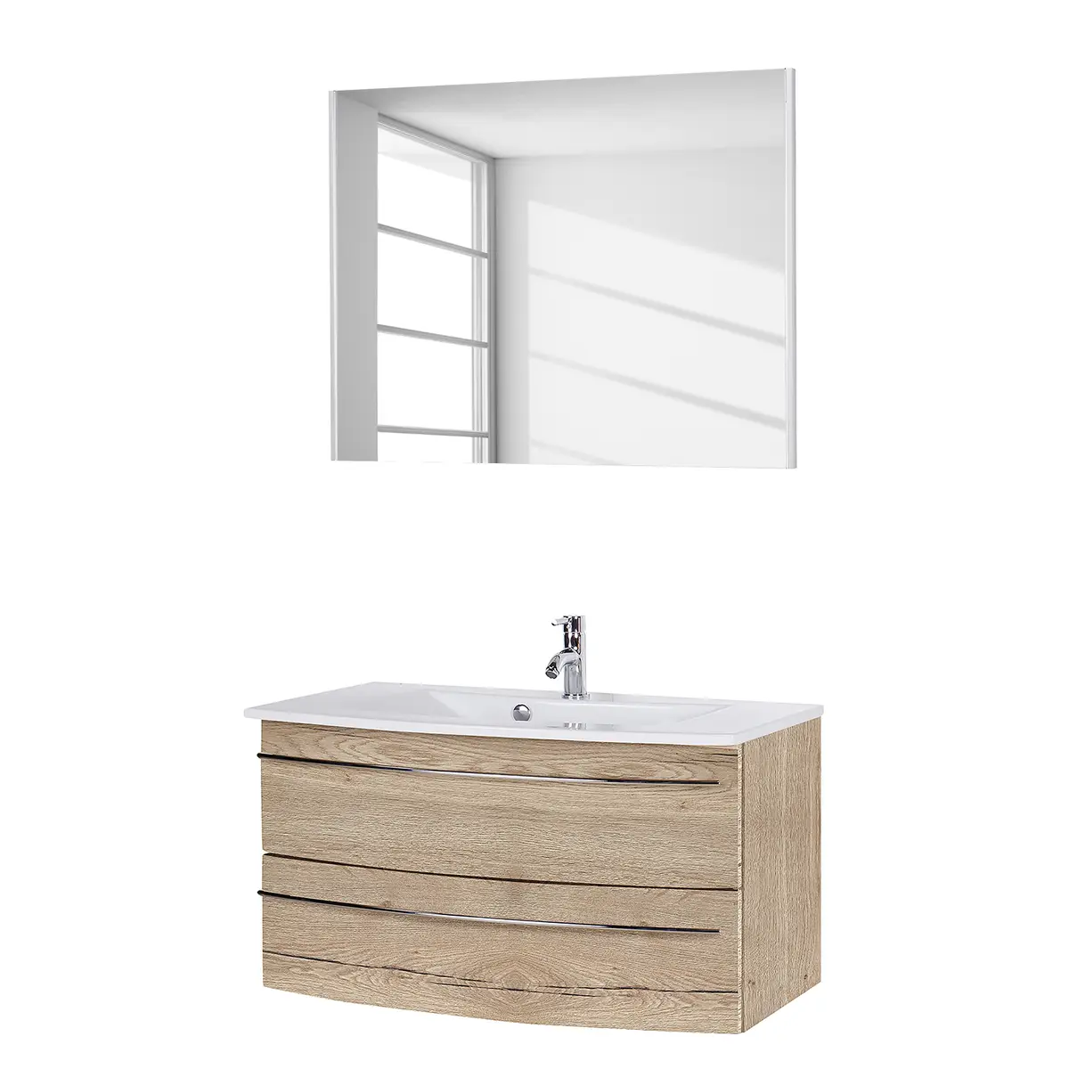 Badezimmerset 4040 IX 2-teilig | Holztöne