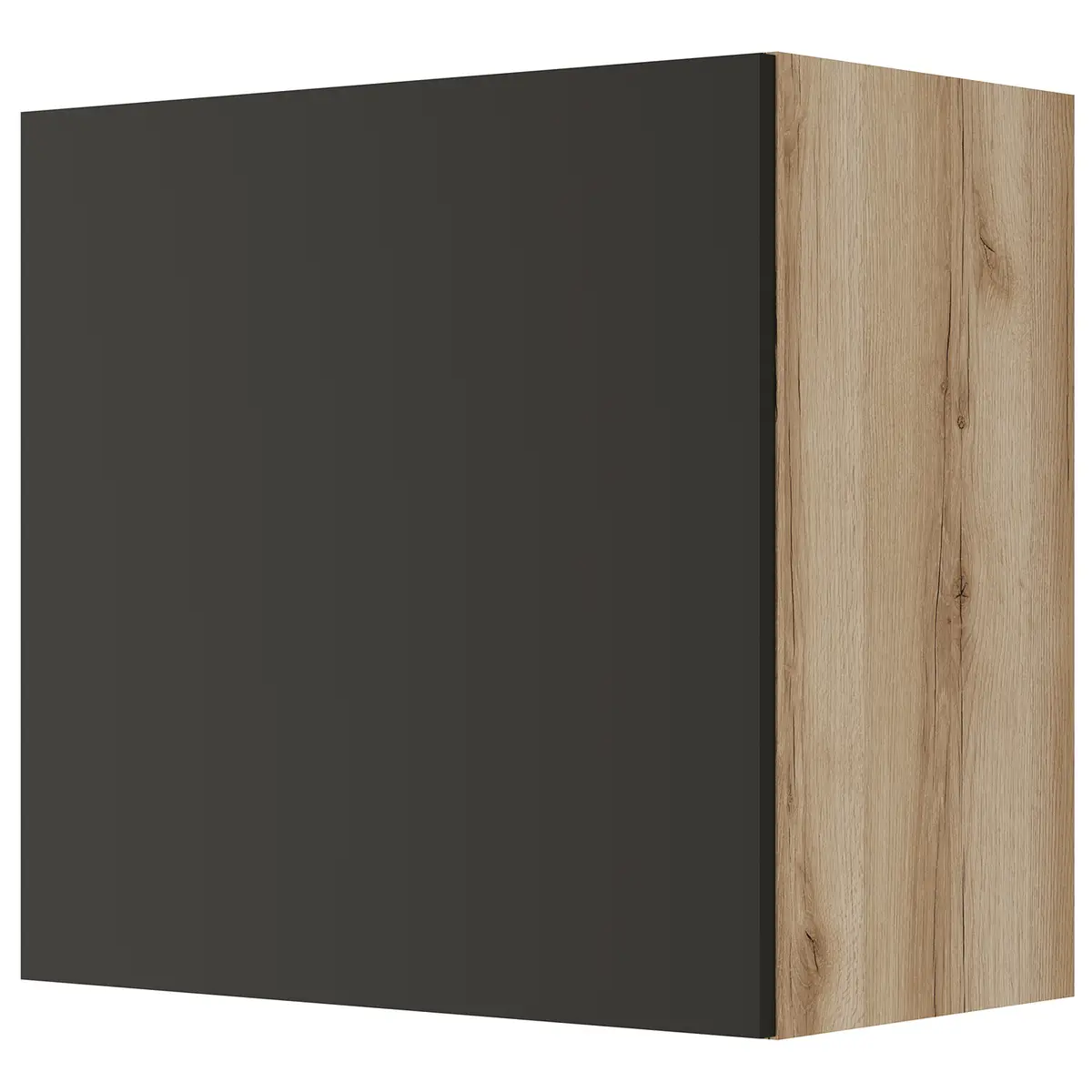 Hängeschrank I 60cm Schwarz/Anthrazit | Schwarz