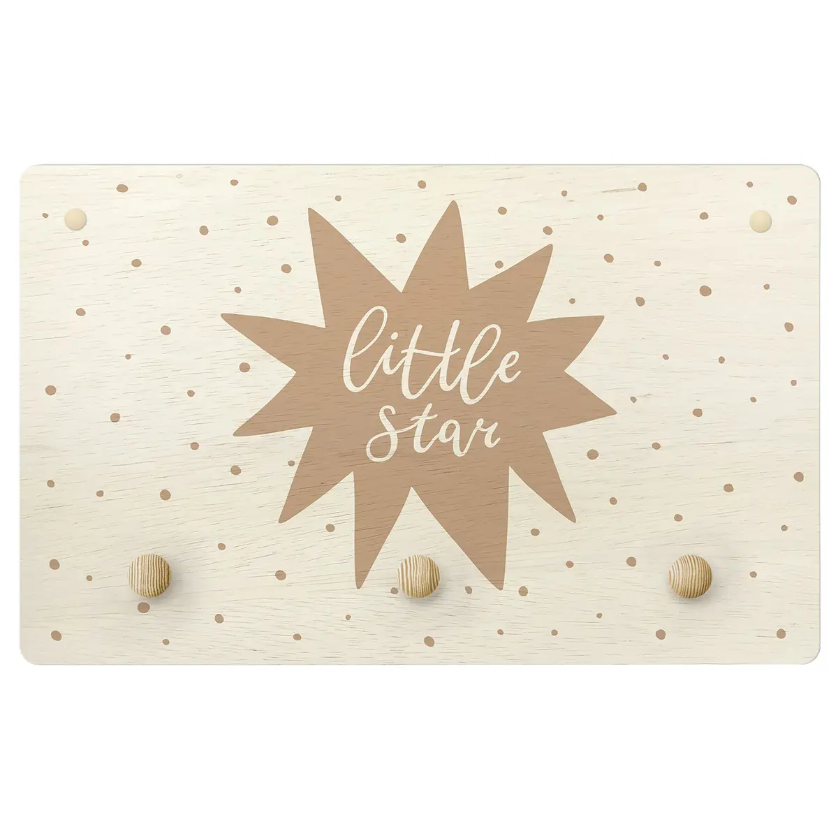 Kindergarderobe Little Star | Beige