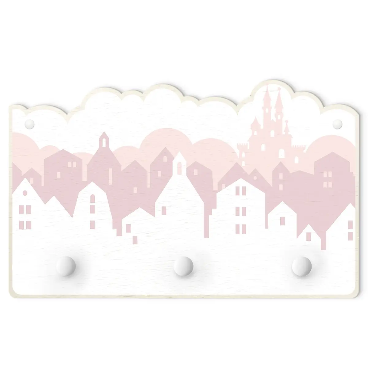 Kindergarderobe Wolkenschloss | Mehrfarbig