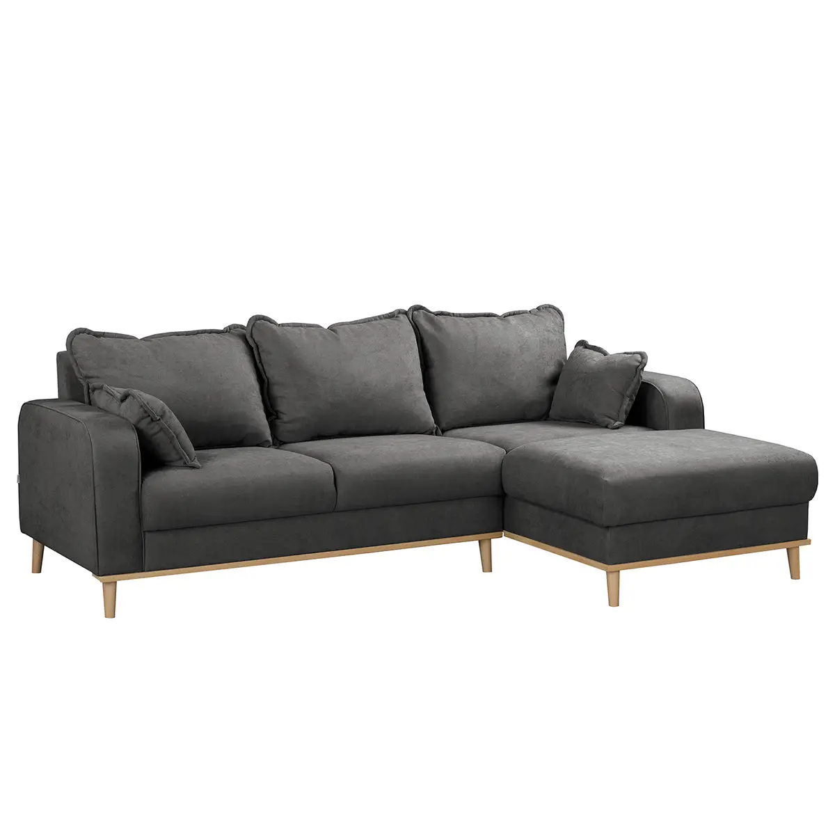 Ecksofa Nante | Grau