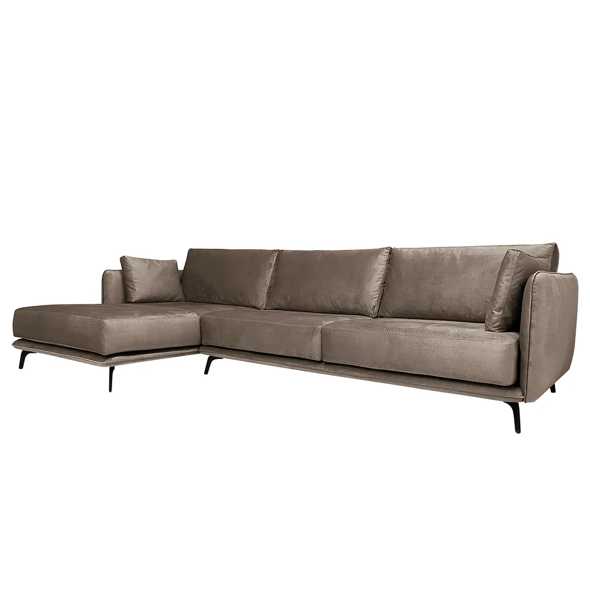Ecksofa Frederike | Braun