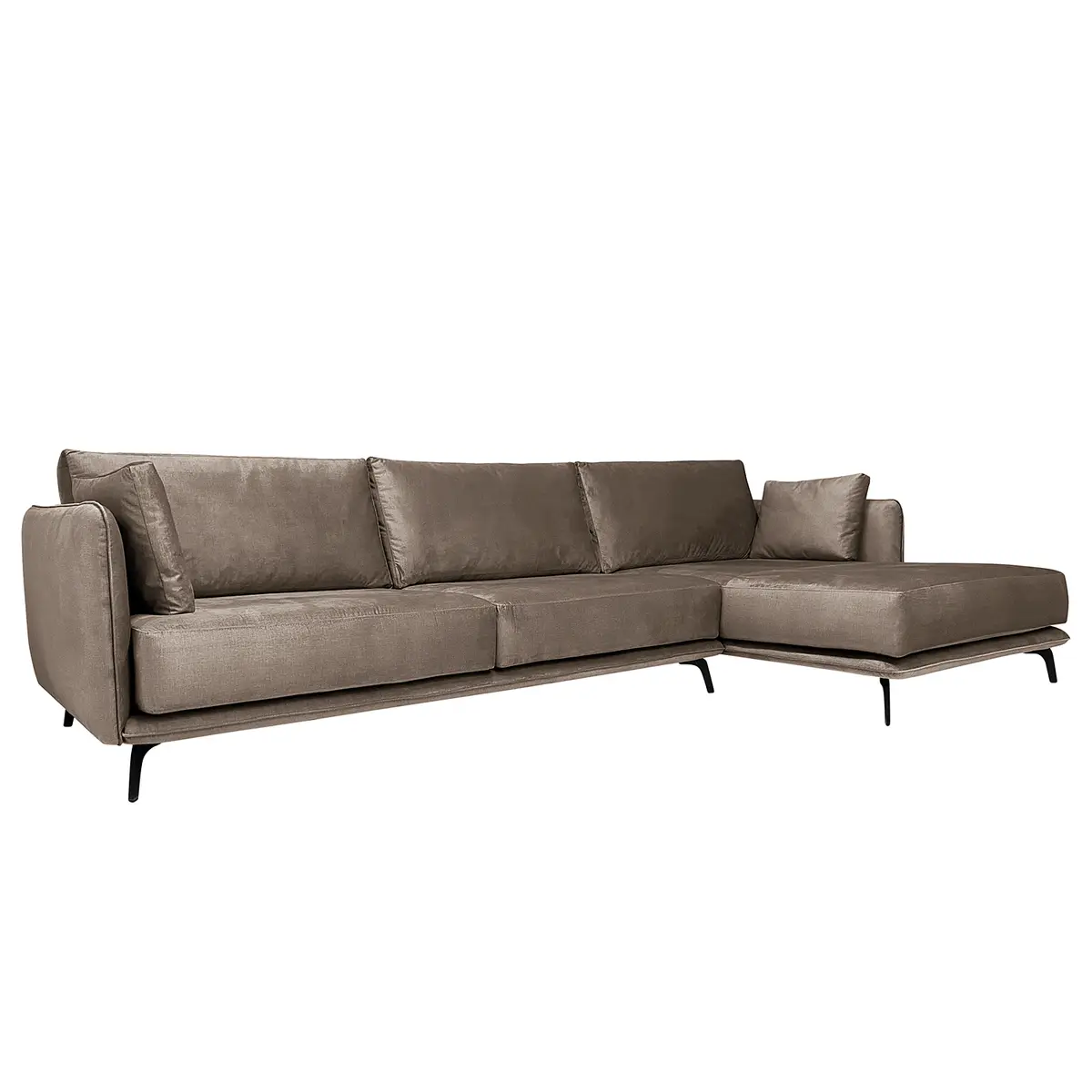 Ecksofa Frederike | Braun