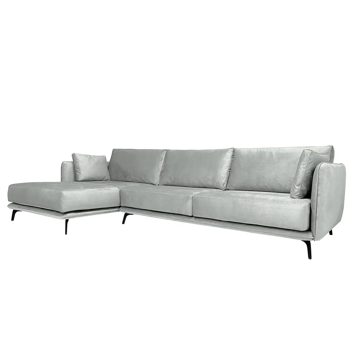 Ecksofa Frederike | Grau