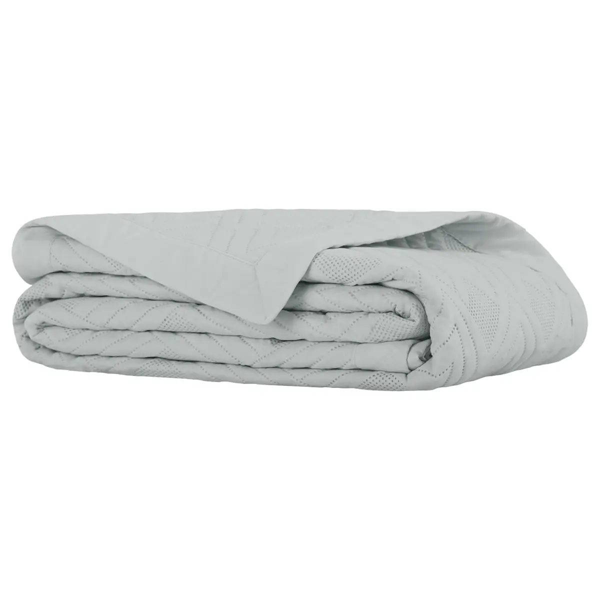 Tagesdecke 170 x 210cm Grau/Silber | Grau