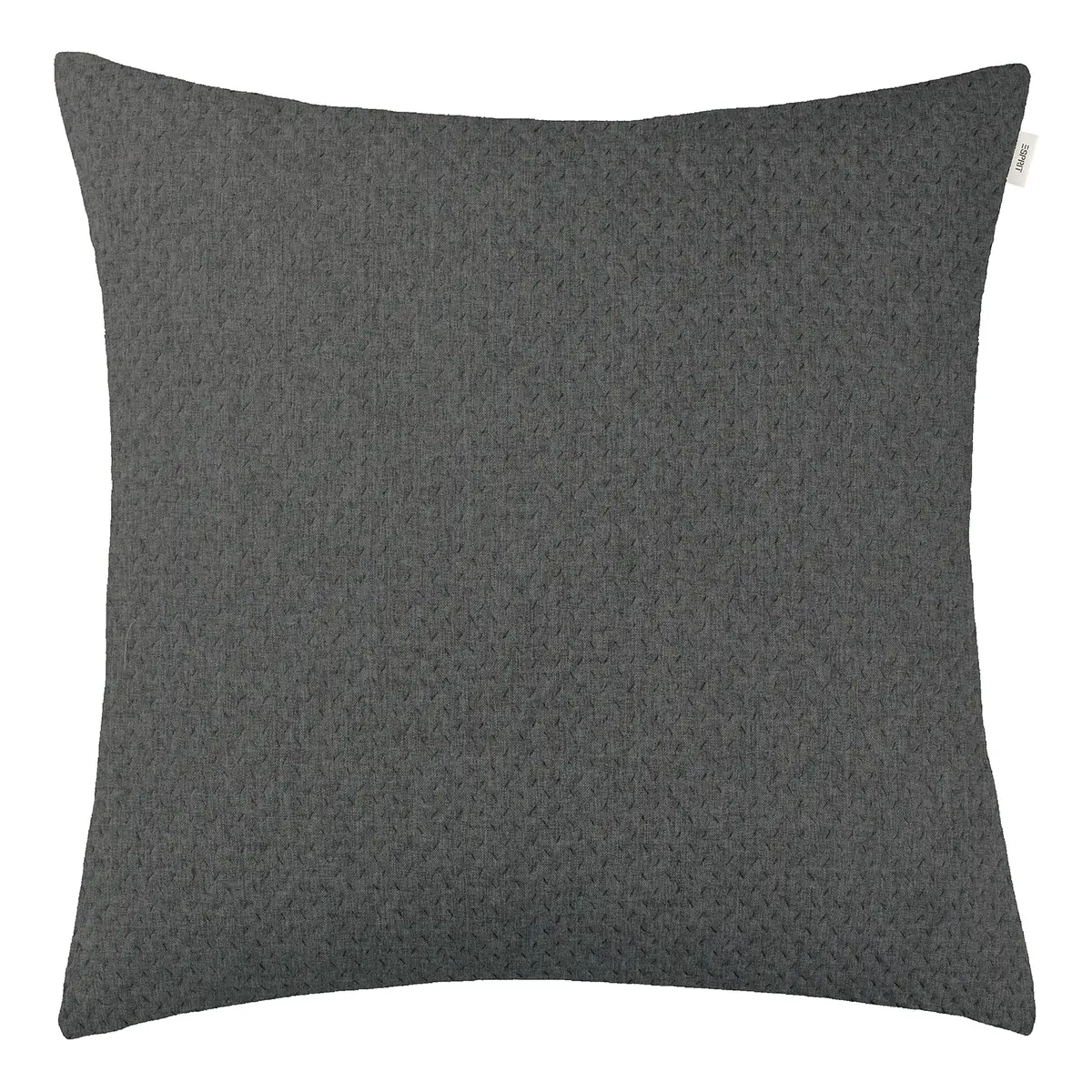 Kissenbezug Grau/Dunkelgrau 60 x 60cm Polyester | Grau
