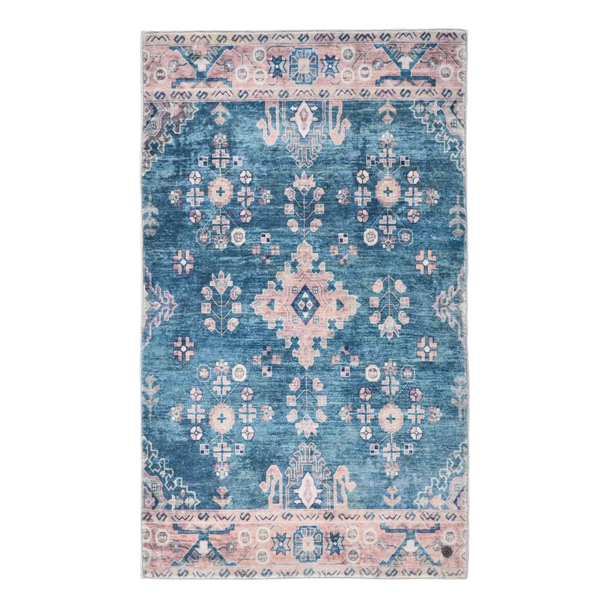 Badteppich Oriental One 60 x 100cm Türkis | Türkis