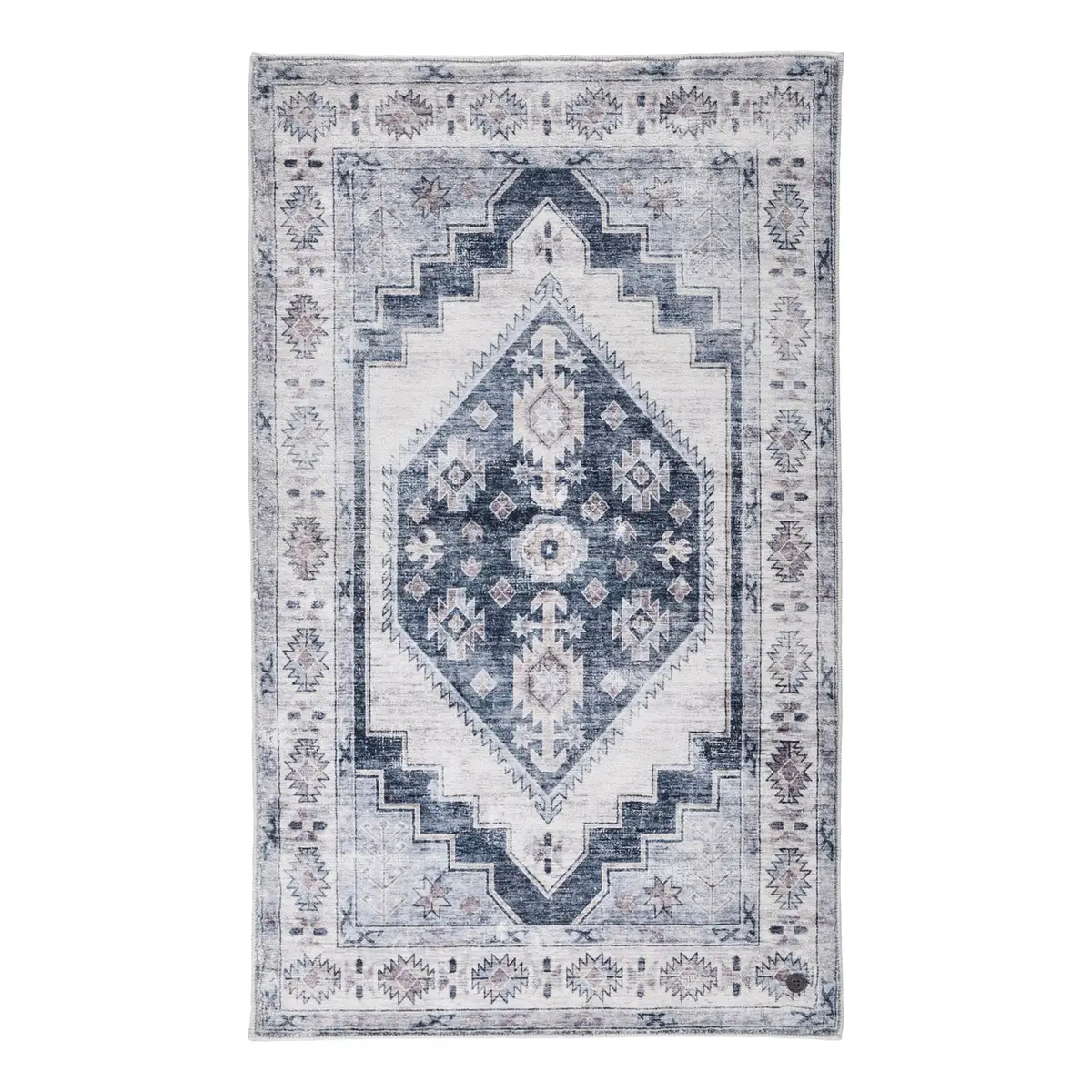 Badteppich Oriental Five 70 x 120cm Grau | Grau